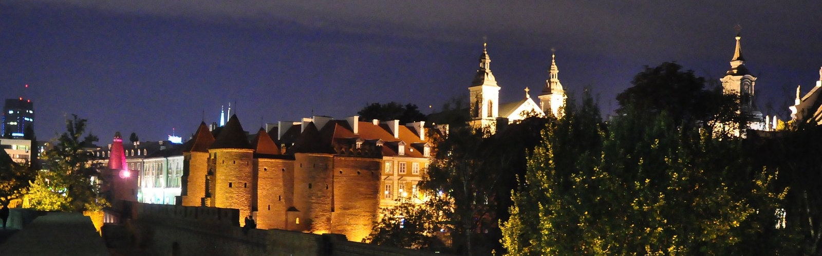 Old town by night