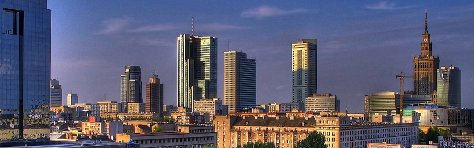 Warsaw downtown